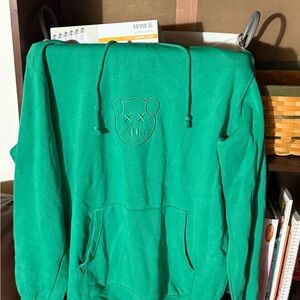 Shane Dawson Men's Emerald Green Pig Merch Hoodie Pullover Sweatshirt Size S